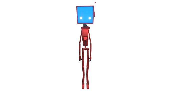 Robot 2 3D Model