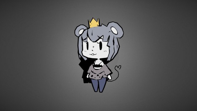 Towergirls - Mouse Princess 3D Model
