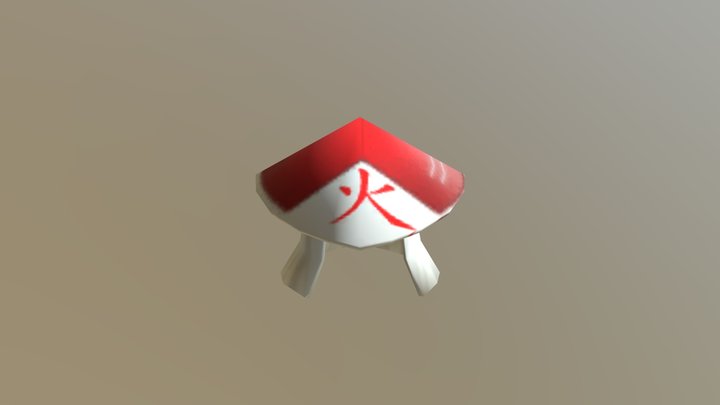 Hokage's Hat 3D Model