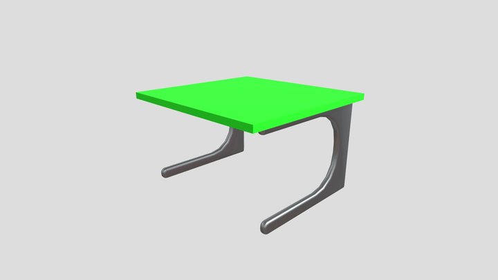 Green Table 3d Model – Modello 3D gratuito STL