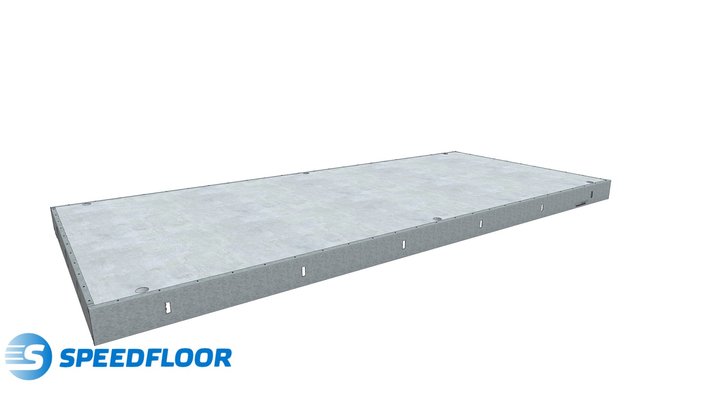 Speedfloor Transportable Concrete Floor 3D Model