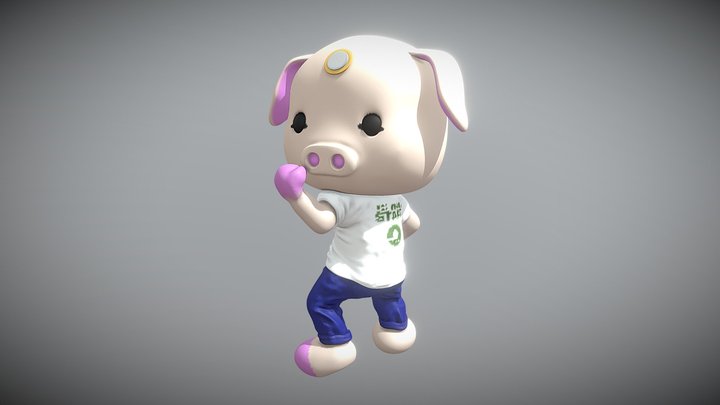 Button-Kun-JIREN_Ver. 3D Model