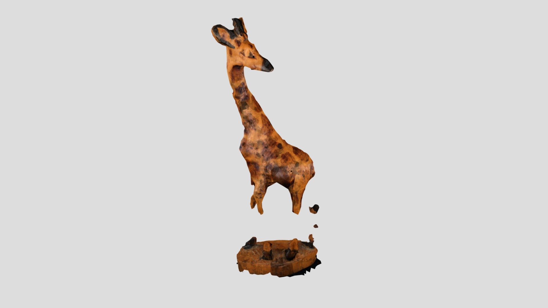 MESHROOM GIRAFFE PROCESSED FAILED