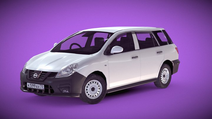 Nissan AD NV150 LowPoly 3D Model