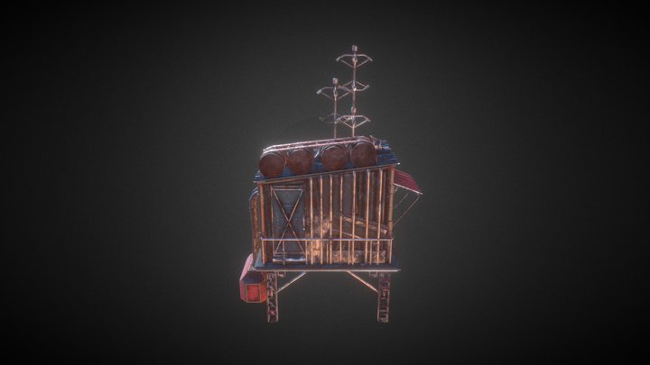 JunkShack 3D Model