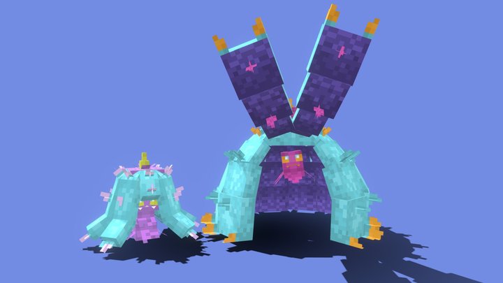 Mareanie & Toxapex 3D Model