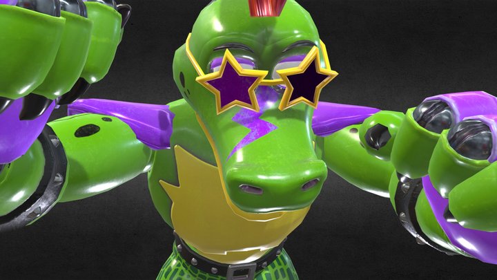 Monty - FNAF - Security Breach 3D Model