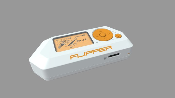 Flipper Zero 3D Model