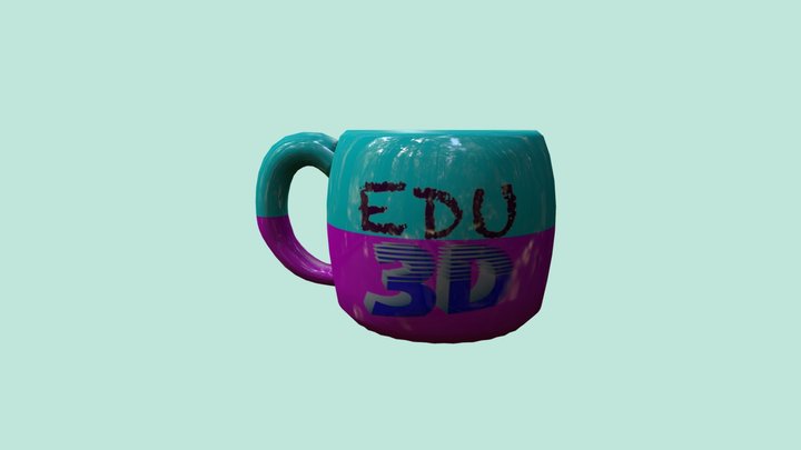 Tazza Edu3d 3D Model