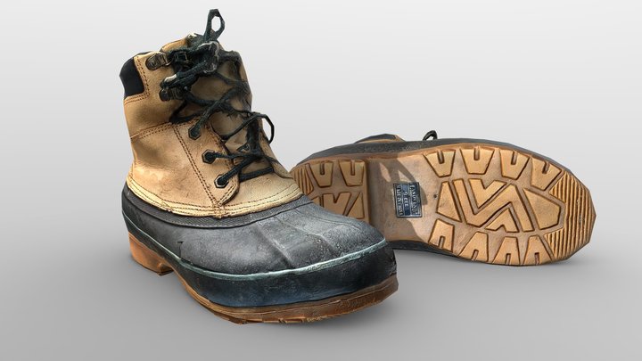 Hiking Boots LOWPOLY