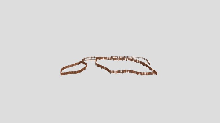Prop Maker: Fence - Example 3D Model