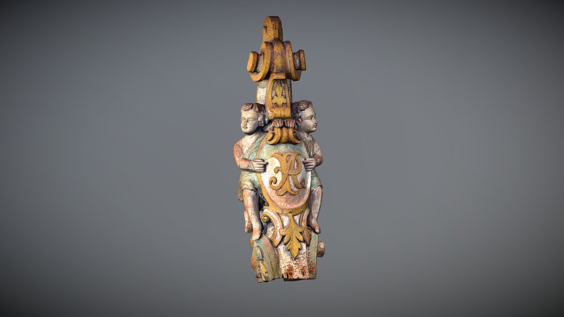 Mascaron Proa - 3D model by merran [1f26dfc] - Sketchfab