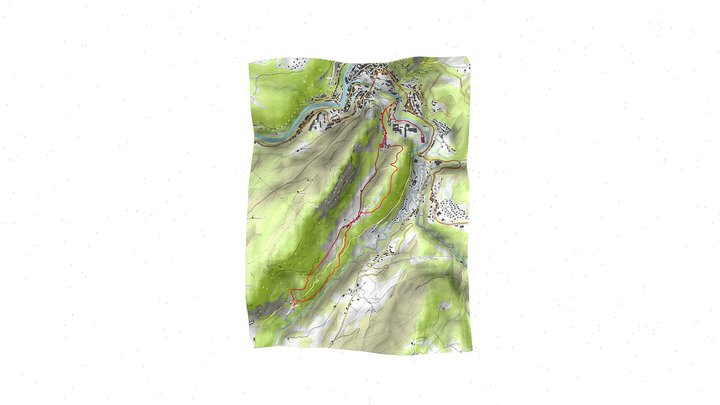Boucle de la Gaité 3D Model