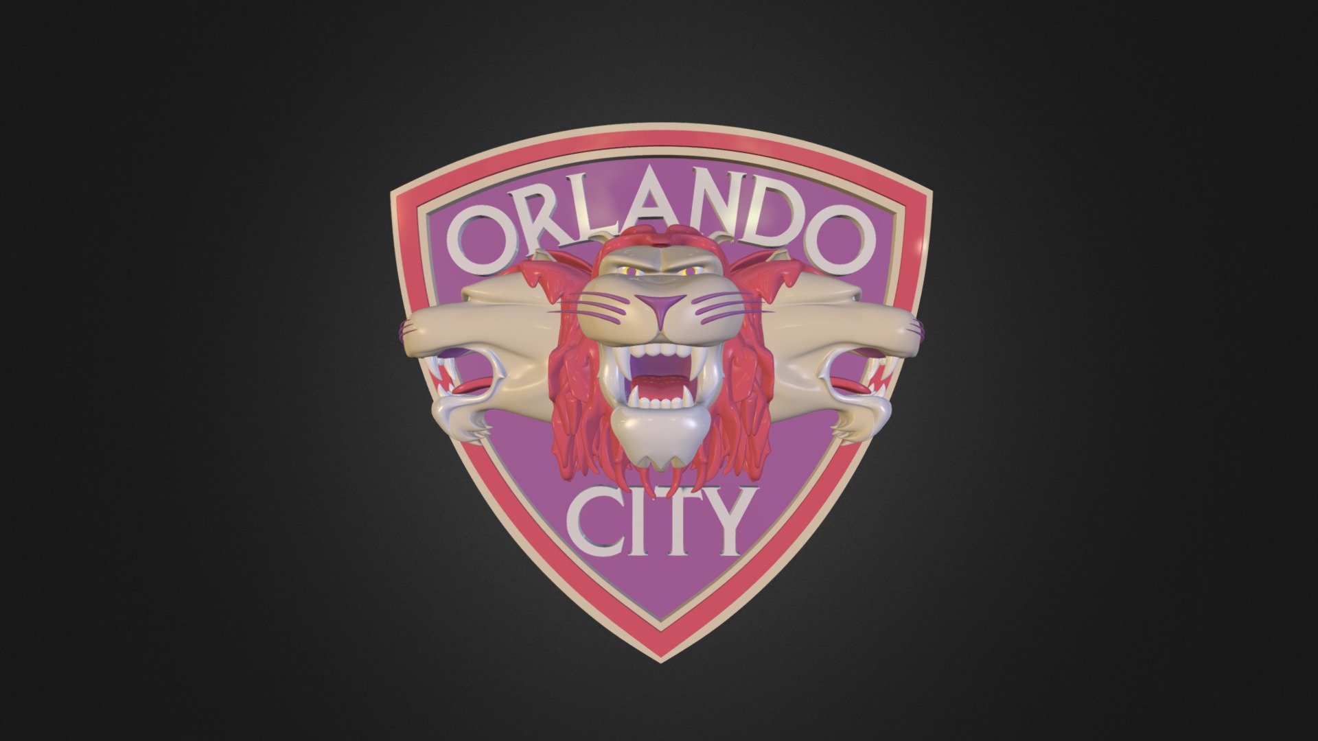 Orlando City Soccer Club Logo - 3D model by Joshua Collins ...