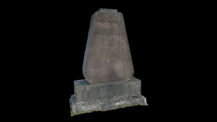 Great War memorial, Sowno 3D Model