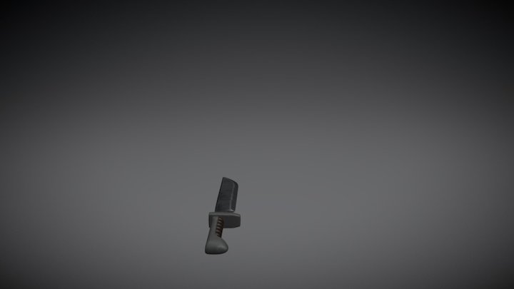 Combatknife 3D Model