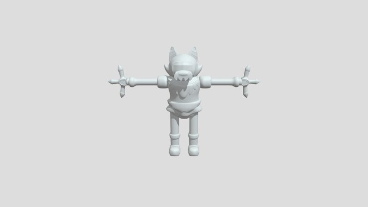 Wolf 3D Model