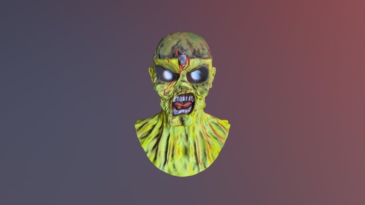 Iron Maiden Progreso final escultura digital 3D Model