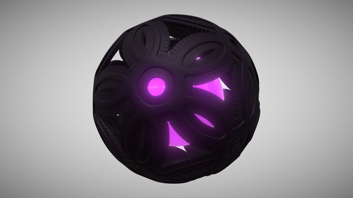 Dark Orb 3D Model