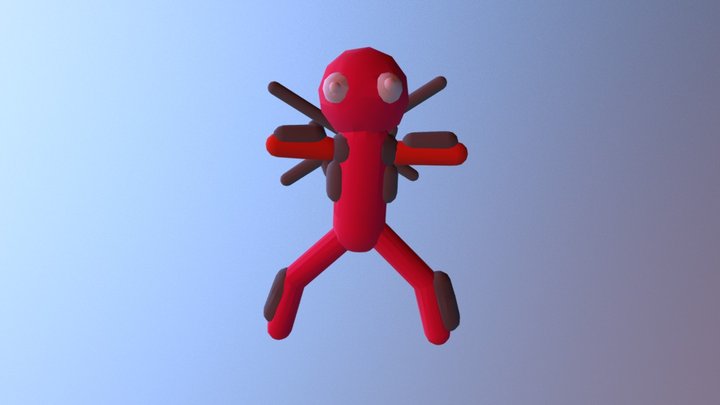 Yeehaw Wand Deadpool by 7-years-old 3D Model