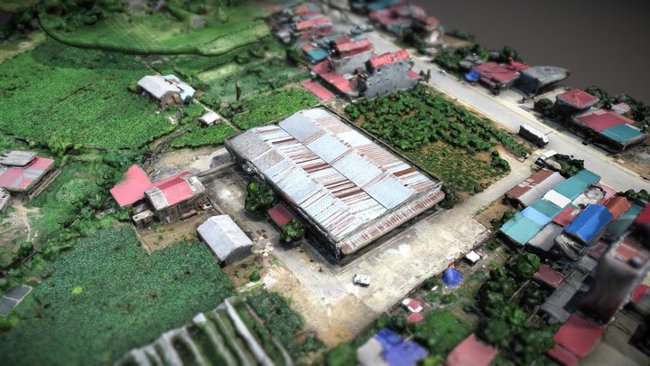 Dau Tam Moc Chau Simplified 3d Mesh 3D Model
