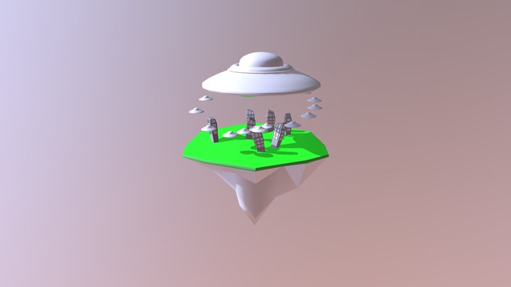 spaceship 3D Model