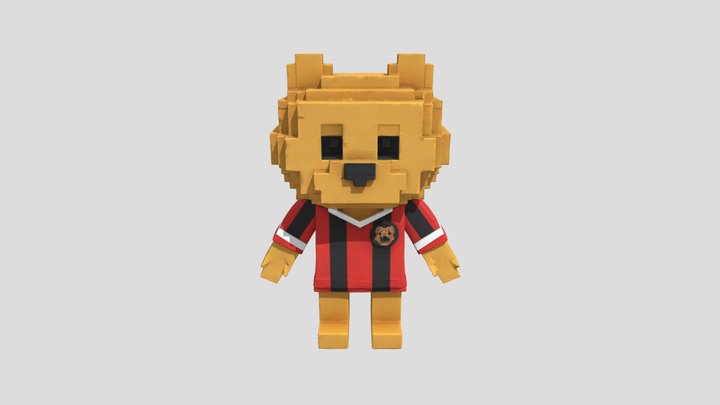 Pixel Paws Soccer Companion 3D Model