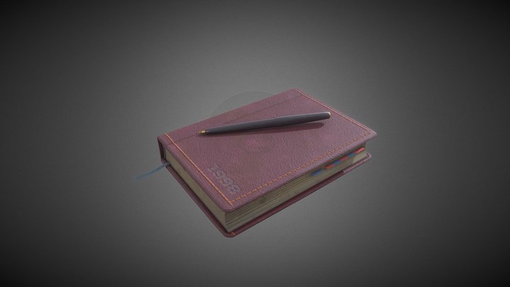 Notebook-1998 3D Model