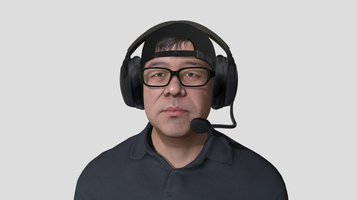 digital human deliver1 3D Model