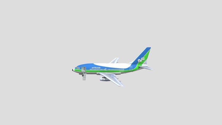 boeing-737-100 3D Model