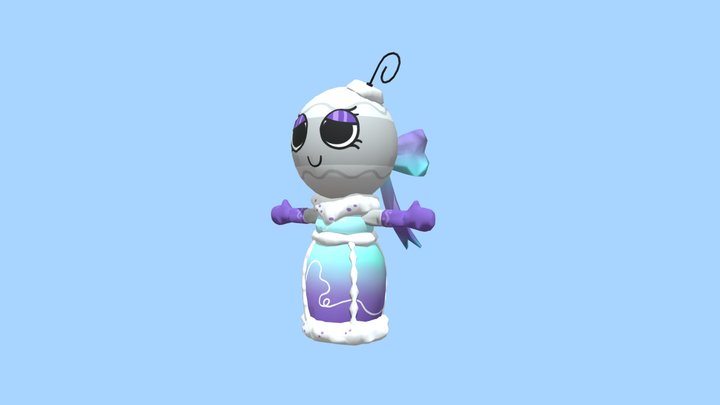 Snow-Time Bobette [DIY BONE and rig] 3D Model