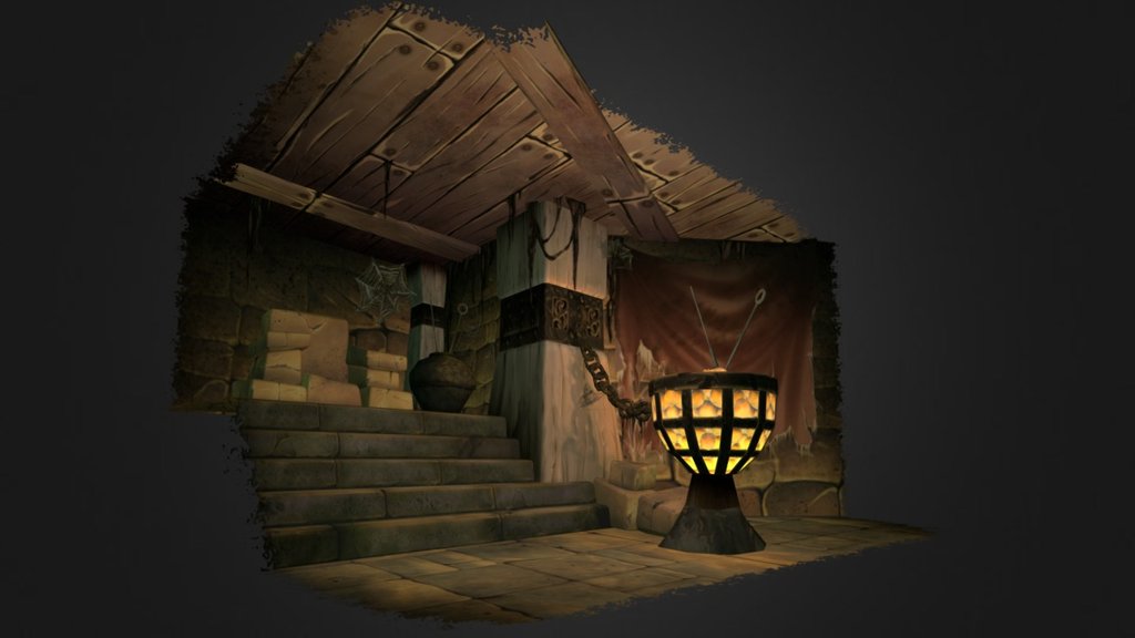 Throne Lair - 3D model by Avlaus [1f2feae] - Sketchfab