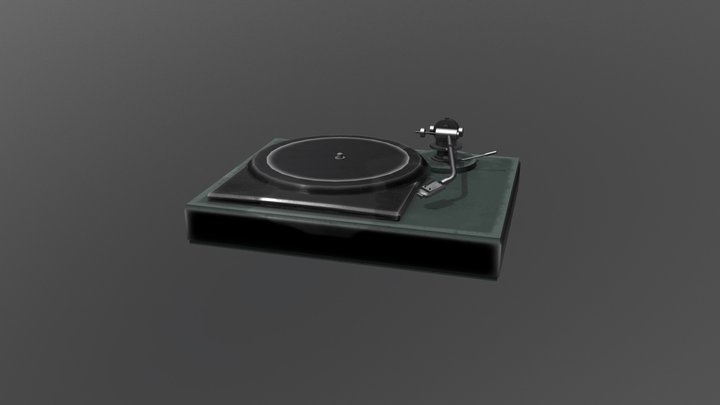 Record Player GGJ18 3D Model
