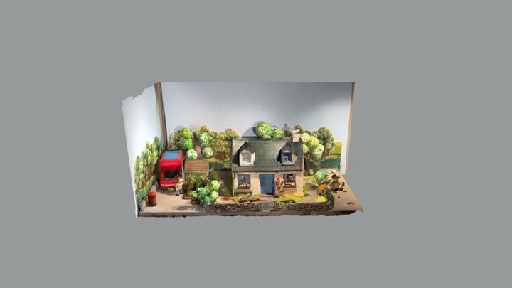 Postman Pats house 3D Model