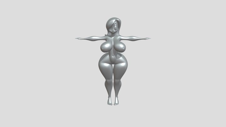 Katie AKA Soap Girl 3D Model