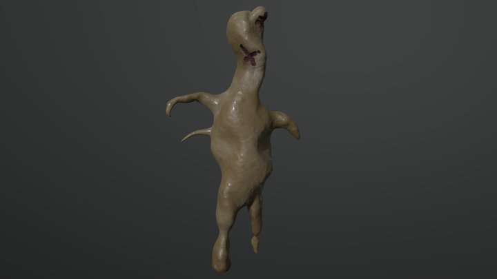 SCP-173 - Download Free 3D model by Le_Krazy_King_Cryo  (@The_Krazy_King_Cryo) [827de3f]