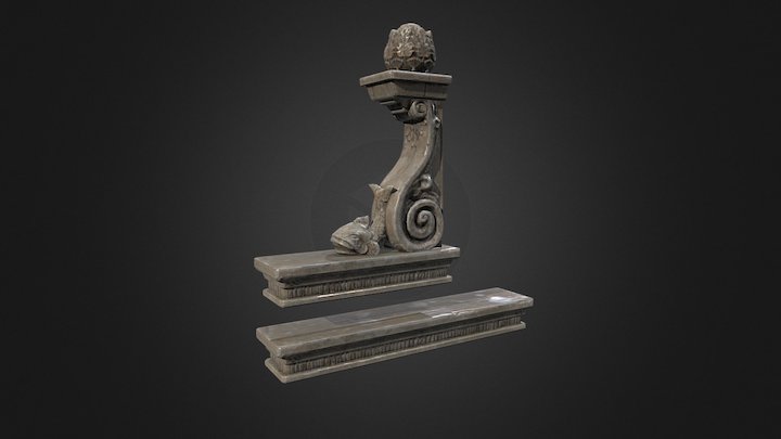 Modillion Group 2 3D Model