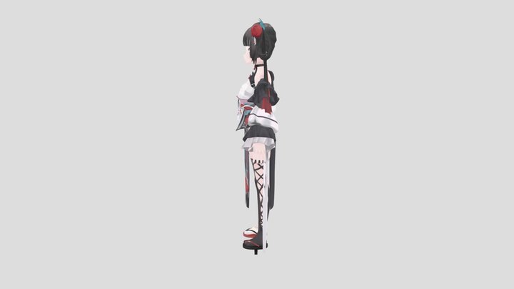 劫羅•加百列 【星軌工作室】ZeroGabriel 3D Model