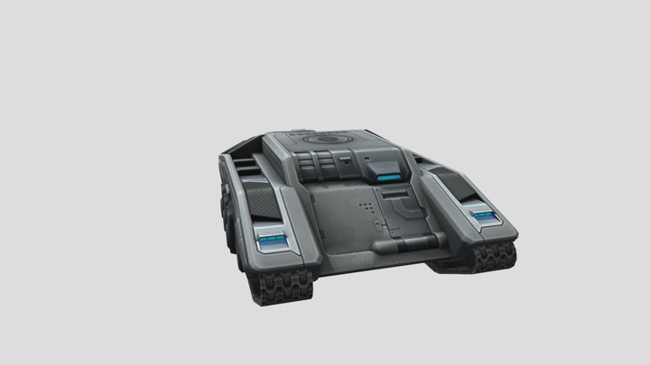 Tanki Online titan hull standard 3D Model