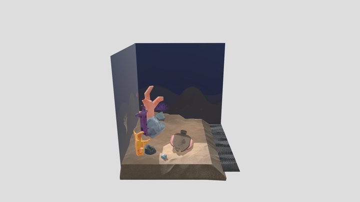 445 Full scene 3D Model