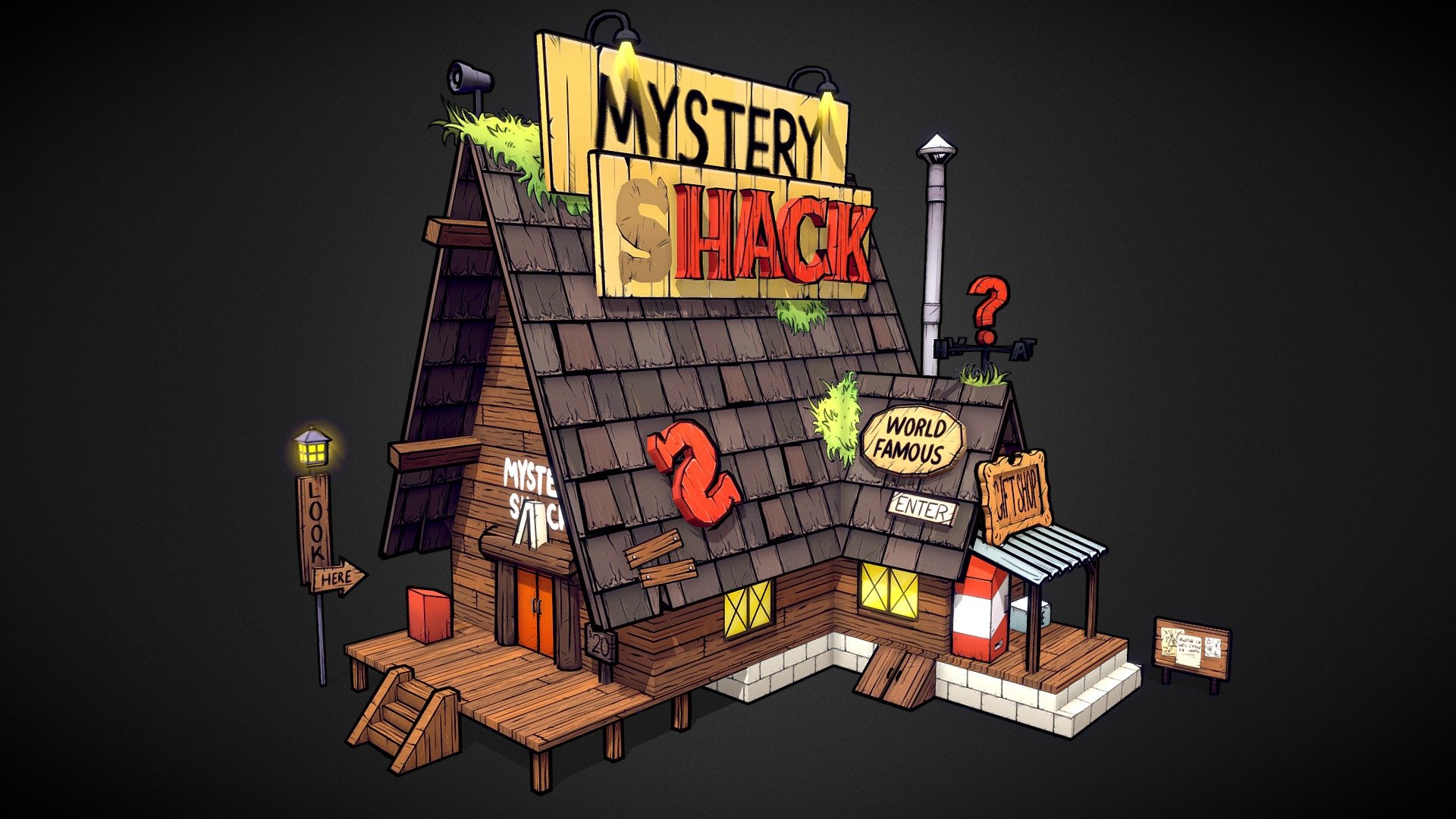 Mystery shack 3d