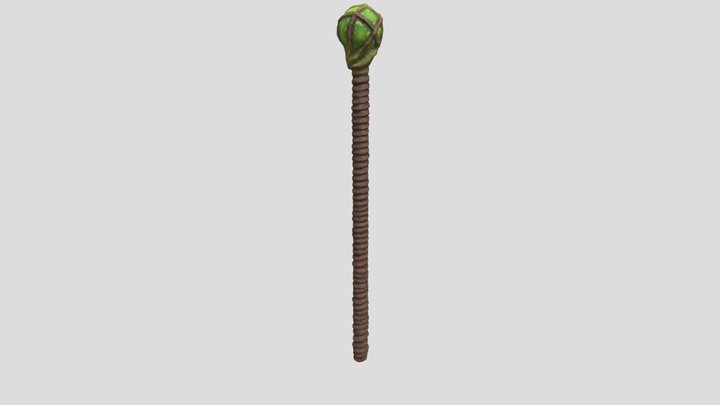 Staff 3D Model