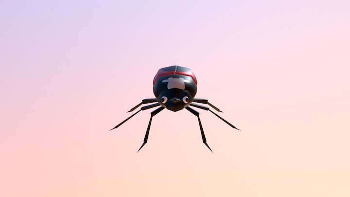 Lady Bug 3D Model