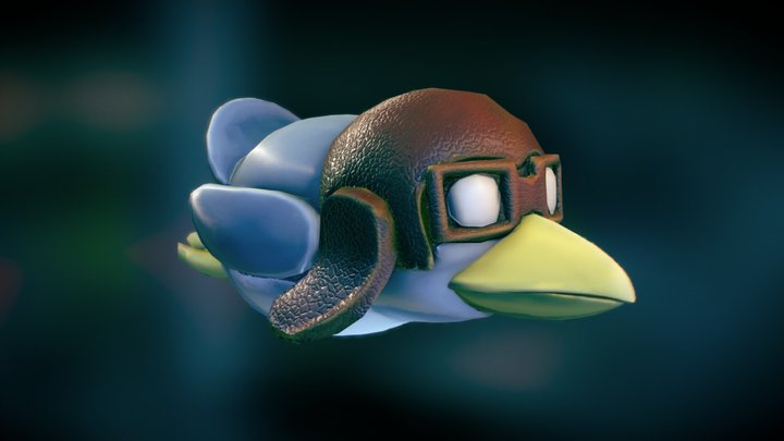 Penguin - Little Artic - Mighty Chancla 3D Model