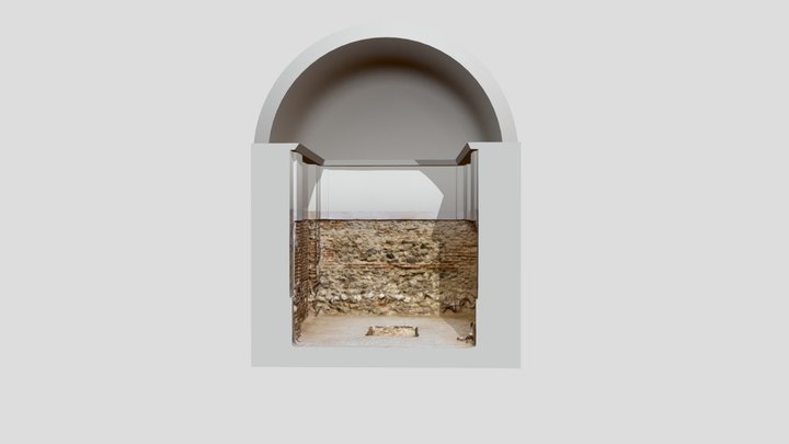 Capilla de la Carroza. Santuario de la Caridad. 3D Model