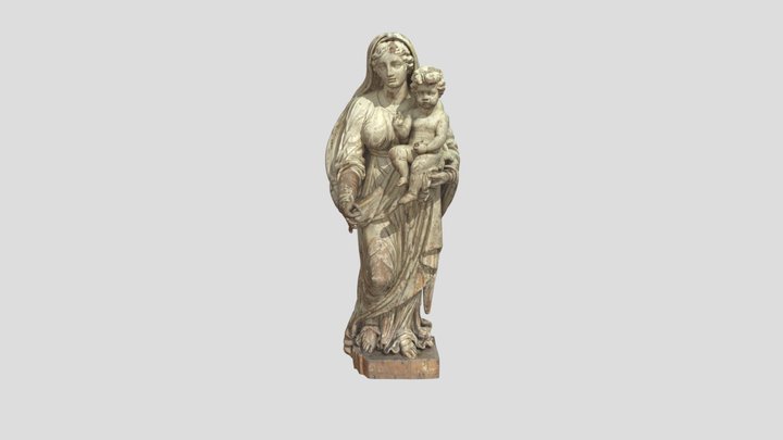 Madonna de Son Roca 3D Model