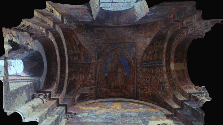 Brioude chapelle St Michel 3D Model