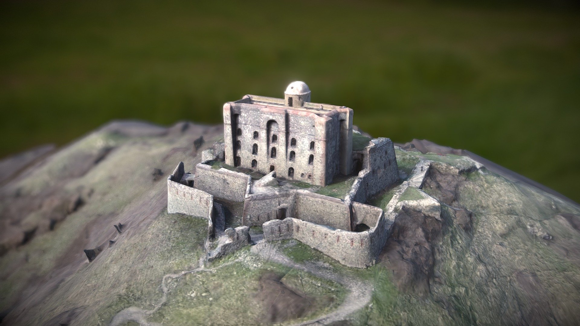 Forte Diamante - Italy, aerial photogrammetry