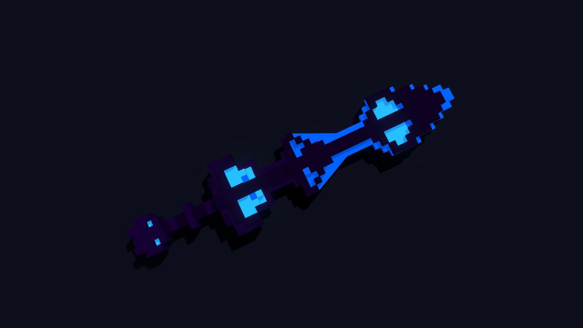 Voxel Legion Sword - Weapons Pack - 3D model by MrMGames [1f3bbef ...