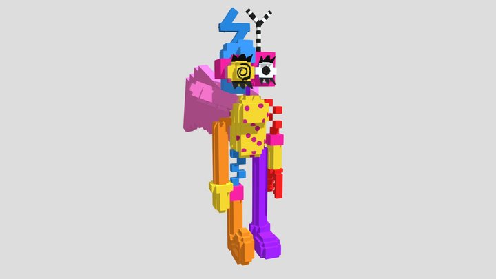 My AU Zooble animated – Free 3D Model STL
